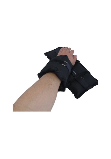 Çakabey El ve Ayak Bilek Ağırlığı 1 KG Siyah 2'li Siyah