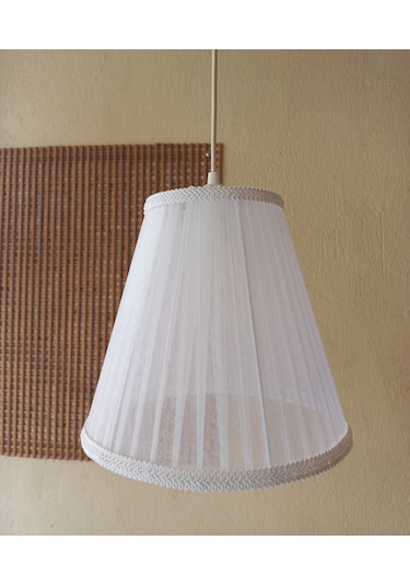 N-58 Beyaz Organze Yatak Odası Çocuk Ve Bebek Odası Avize Beyaz Beyaz