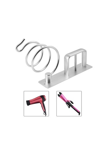 Wondernest Saç Kurutma Ve Düzleştirici Makinesi, Lichen Banyo Tutucusu Wv Gümüş