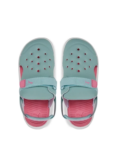 Puma Evolve Sandal Ac Ps Çocuk Sandalet 390692-09 Turkuaz-turkuaz Turkuaz
