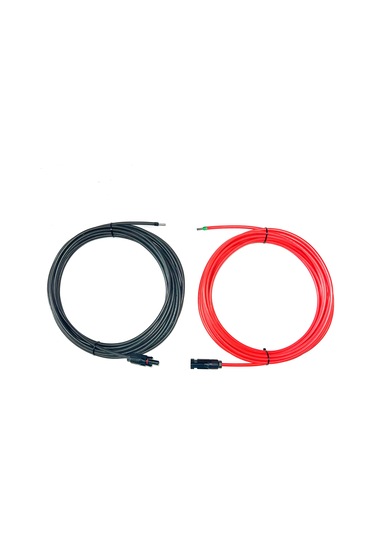Mc4 15+15 Mt Yüzüklü Solar Kablo 6 Mm Panel Regületör Arası Kablo
