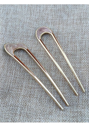 Villovatik Saç İçin İki Adet Topuz Eğesi Seti 176955702 Beyaz