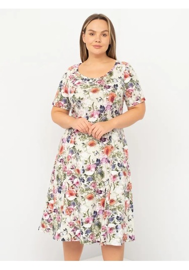 Nıko Tekstıl' Büyük Beden Triko Elbise 65118466