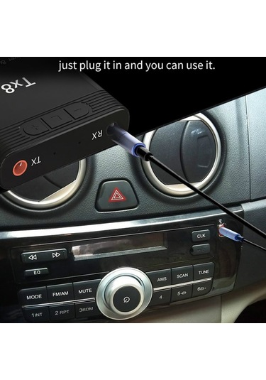 Lemestar "tx8 Bluetooth 5.0 Çift Yönlü Alıcı Verici: Tv, Pc Ve Kulaklık İçin Kablosuz Ses Adaptörü"