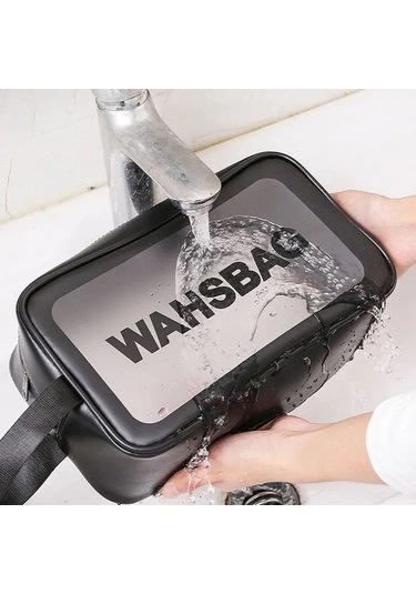 Wondernest 2 Adet Su Geçirmez Yüzme Ve Yıkama Çantası, Beyaz Renk, M Boy Çok Renkli