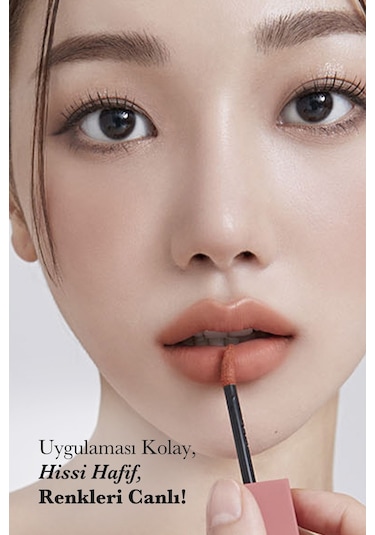 Pürüzsüz Ve Kadifemsi Dokulu, Doğal Görünüm Sunan Tint Clıo Chiffon Blur Tint 08 Deep Milk Tea 08