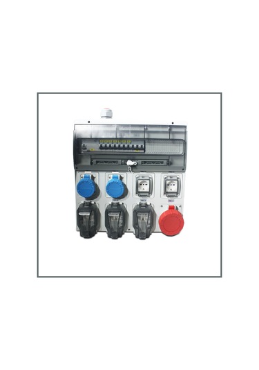 Novsen Ip66 Kombinasyon Panosu 5ad. Schuko, 2 Ad. 3x16a, 1ad. 5x32a