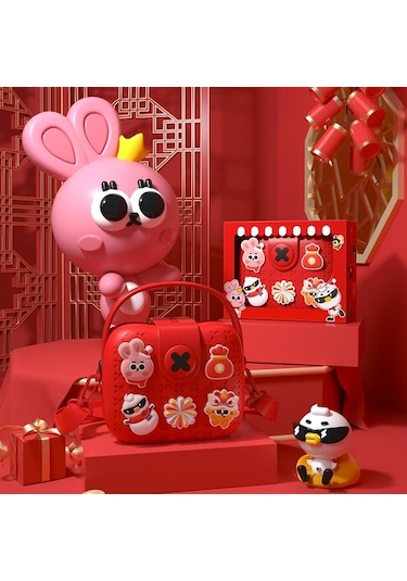 Çocuk Çantası Omuz Crossbody Çantası 5jjw65 Açık Kırmızı