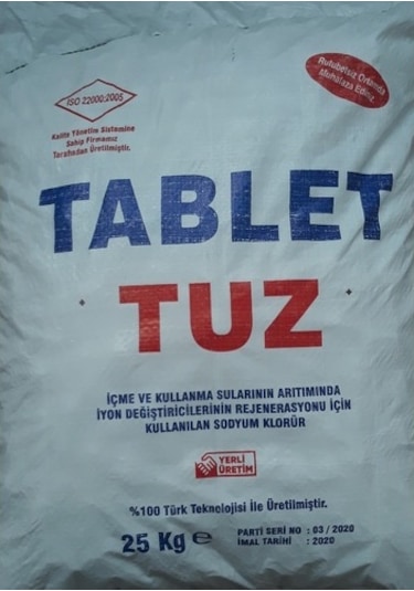 Su Arıtma Cihazları Tablet Tuz (25 Kg) (452721185)