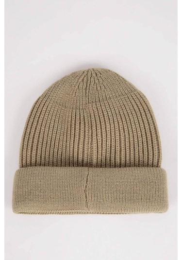 DeFacto Erkek Etiket Baskılı Bere C7150AX24WNKH353