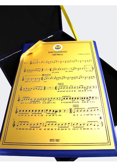 1907 Marş Plaket