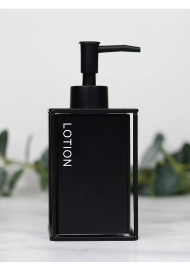 Denezo Seramik Sıvı Sabun Dispanseri, Banyoda Kullanım İçin Dağıtıcı 211382809 Siyah