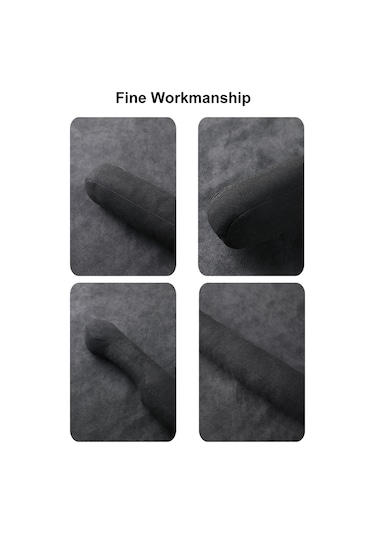 Tenfowee Araç Koltuğu Yarık Dolgusu - 2'li Paket Kahverengi Alcantara Kumaş