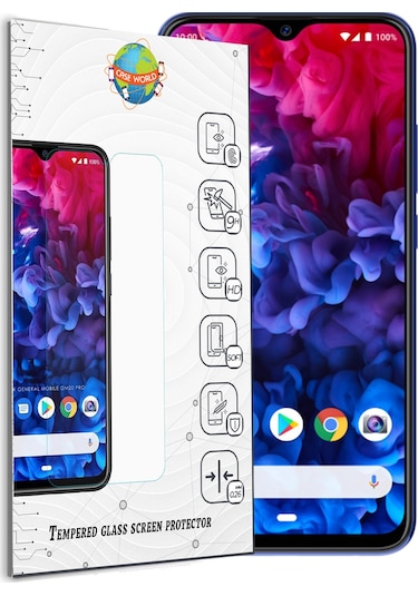 General Mobile GM9 Pro ile Uyumlu Temperli Ekran Koruyucu Kırılmaz Cam