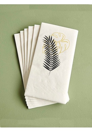 Yaprak Desenli Peçete 33x33 Cm 100 Adet
