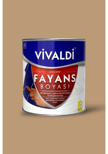 Fayans Boyası - Astar Ve Vernik Gerektirmeyen Boya - Sınırsız Renk 1 Kg 20 L