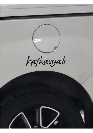 Kafkasyalı Folyo Kesim Etiket Siyah (22.5x6.5 cm)