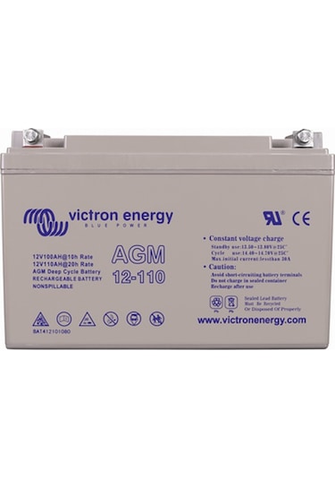 Victron 12V 110Ah Agm Deep Cycle Akü
