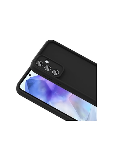 Mobilefix Galaxy Uyumlu A56 Kılıf Kamera Korumalı Ananas Kapak - Mürdüm Mürdüm