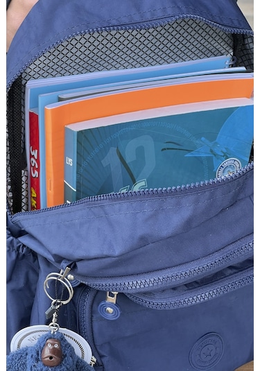 Nemo Group Sırt Çantası Lacivert Krinkıl Kumaş Suya Dayanıklı Lacivert