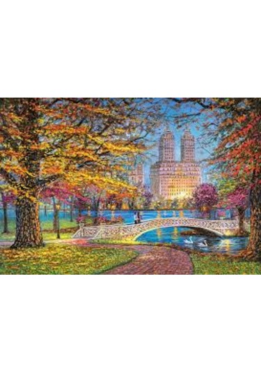 Castorland 1500 Parça Central Park'te Sonbahar Puzzle
