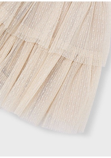 Mayoral Bej Kız Çocuk Tül Etek 4906 Bej