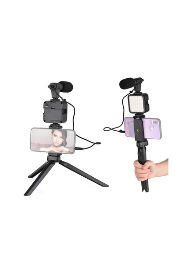 Telefon Standı Video Ses Kaydı Youtuber Çekim Standı- Al4023