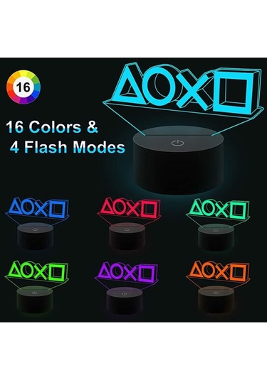 3d İllüzyon Lambası, Playstation Lambası, Uzaktan Kumandalı Oyuncu Lambası