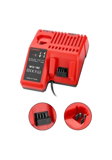 Pazly E9370-eu Milwaukee 12 V 14.4v 18v C1418c 48-11-1815/1828/1840 Avrupa Uyumluluğu Liyakatli Akıllı Alet Kılıfı