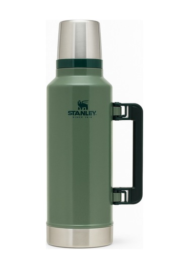 Stanley 1.4 Lt Vakumlu Çelik Termos - Sızdırmaz Ve Isı Koruyucu - Yeşil Yeşil