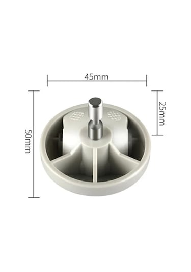 Roborock S5 Max & S6 Pure & S6 Maxv Robot Süpürge İle Uyumlu Ön Teker