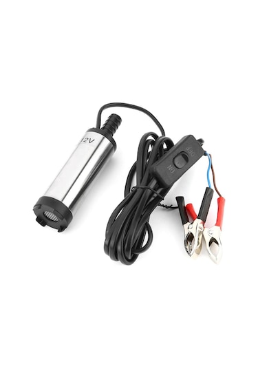 Araç Mazot Pompası 12v 38 Mm İnce Dalgıç Tipi Yakıt Transfer Pompası