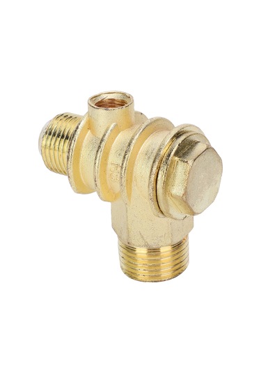 Symbee Zink Alaşımlı 4'lü Pnömatik Hava Kompresörü Geri Dönüş Engeli Valfi - Dahili Dişli Boru Parçaları Ve Araçlar