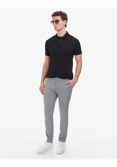 Pierre Cardin Erkek Siyah Tişört Basic 50321128-vr046