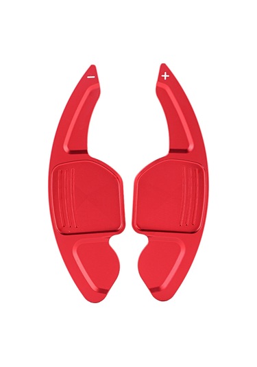 Vkemall Audi A3/a4l/a5/a6/a7/a8/s5 İçin Alüminyum Vites Kaydırıcı, Cnc İşleme, Anti-kayma, Kırmızı, Kol Saati Vites Paddles Diğer