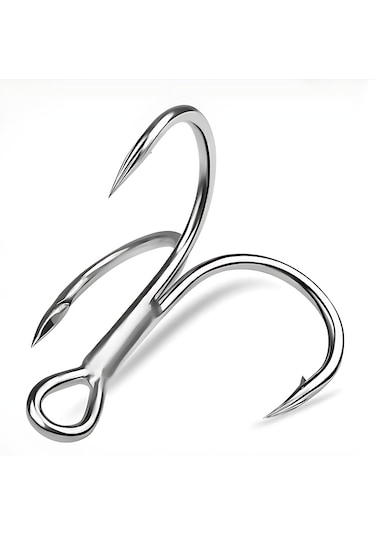 Hokkaido 25 Adet, 1/0 Numara 4x , Papağan Gaga Tasarım,üçlü İğne