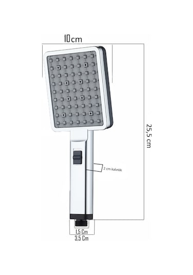 Eca Dalia Banyo Bataryası + T-may Sümbül Oval Borulu Hareketli Sürgülü Duş Seti Üst Takımı Krom