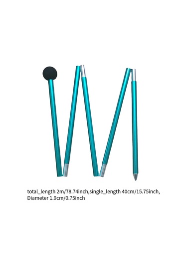 Suntek Çadır Direği Beş Bölümlü Barınak Yapımı Plaj Yeşil