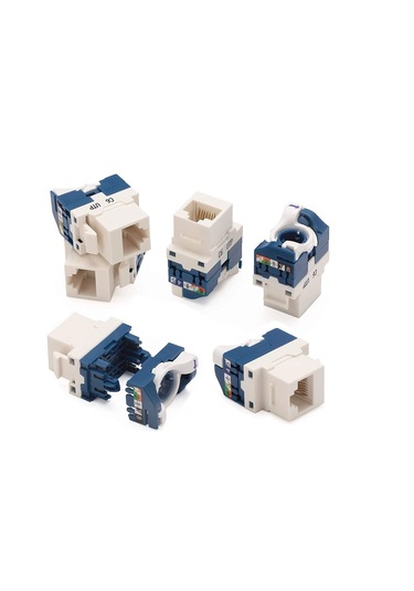 Cat6 Utp Çevirmeli Aletsiz Kolay Montaj Keystone Jack