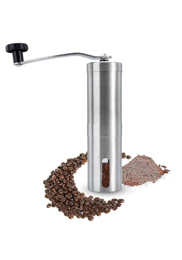 Sisus Paslanmaz Çelik Kahve El Kahvesi Öğütücü