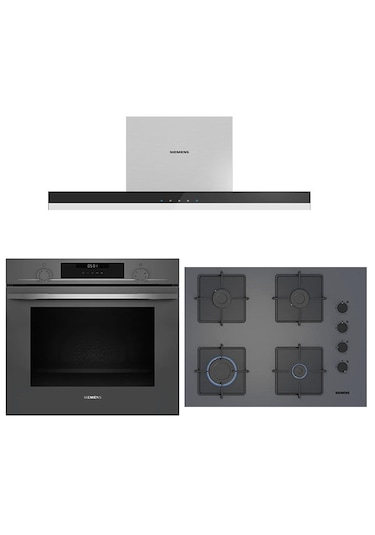 Siemens HU717ABN0T - EO7C8PP30O - LC67BBK00T Ankastre Set