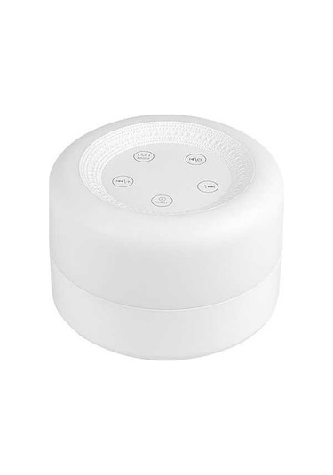 Fortunelane 7 Renkli Uyku Lambası İle Bebek Sakinleştirici, 12 Beyaz Gürültü, 3 Zamanlayıcı, Usb-c Şarjlı 2000mah Batarya Beyaz Beyaz