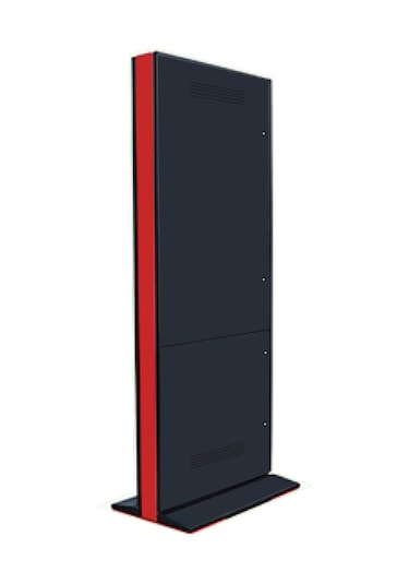 32" Outdoor Kiosk Totem
