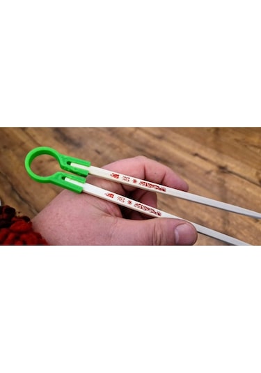Chopstick Tutucu Aparat Chopstick Öğrenme Aparatı 2 Adet Renkli