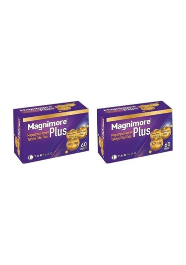 Magnimore Plus Magnezyum 2 x 60 Tablet