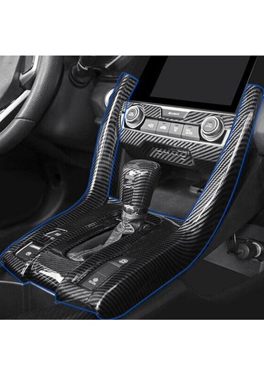 Honda Civic Fc5 Fk7 Vites Konsol Kaplama Bütün Model Karbon Vites Topuzu Dahildir