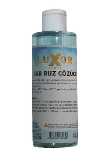Luxor Kimya Kar ve Buz Çözücü 200 ml