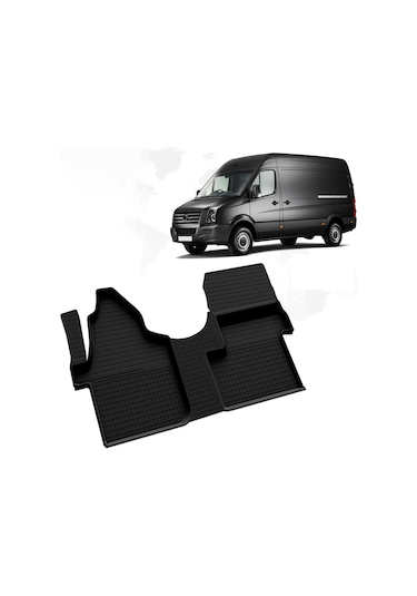 Nova Krom Vw Crafter 4d Havuzlu Paspas 2006 Üzeri Ön Tek Koltuk