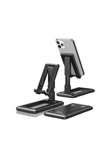 Thentech Masaüstü Kaymaz Hizalanabilir Telefon Tablet Tutucu Stand