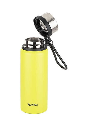 Tantitoni Neon Yeşil Paslanmaz Çelik Termos 650 ML